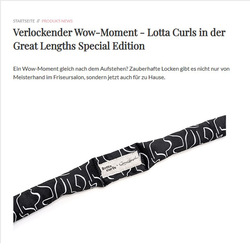 Zur Story: friseur.com friseur.com, Lotta Curls in der Great Lengths Special Edition: (© friseur.com)