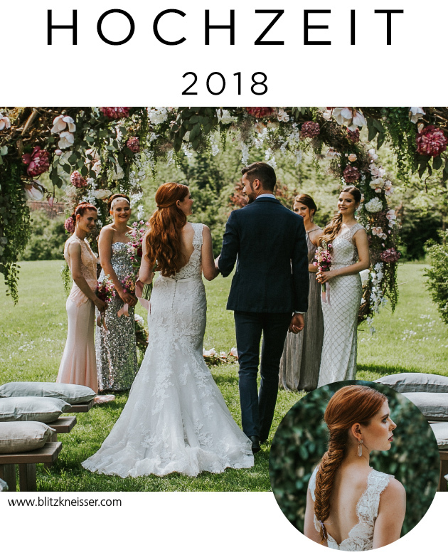 2018, Hochzeit - Brautfrisuren (© Great Lengths)