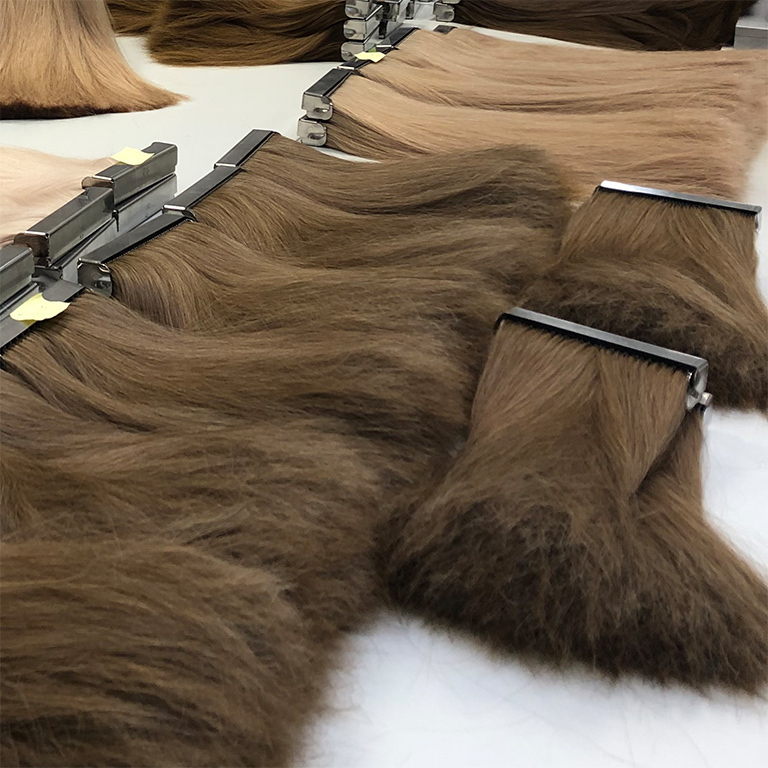 10.000.000 Haarsträhnen gefertigt  (© Great Lengths)