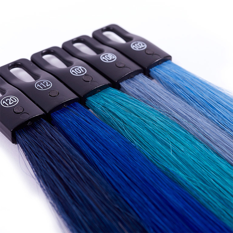 Classic Blue - Farbenvielfalt bei Great Lengths (© Great Lengths)