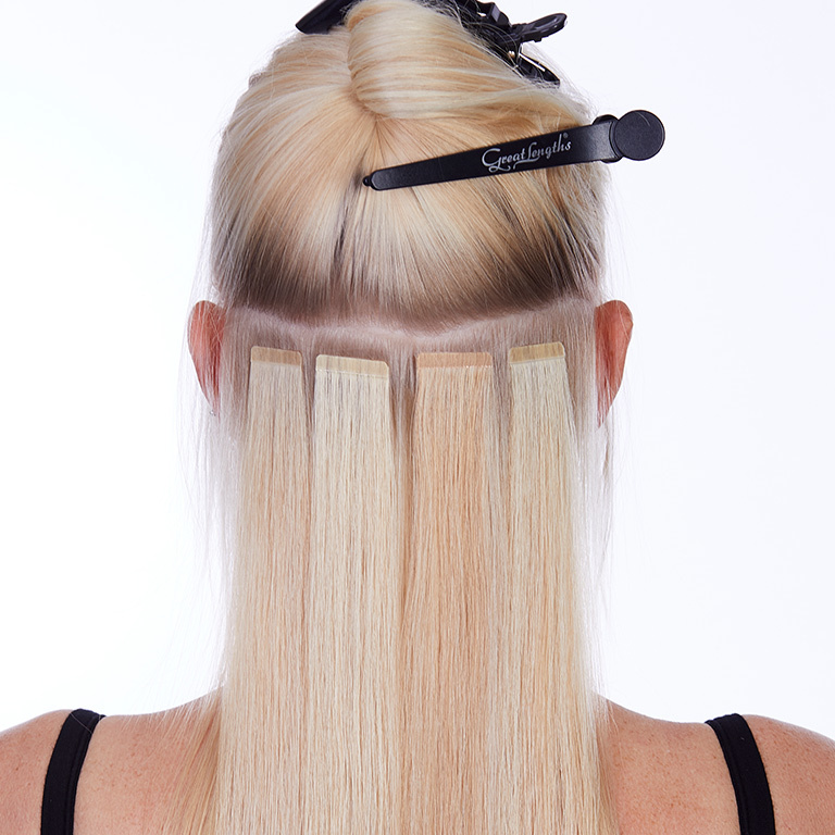 GL Tapes TapeExtensions werden schnell und einfach appliziert