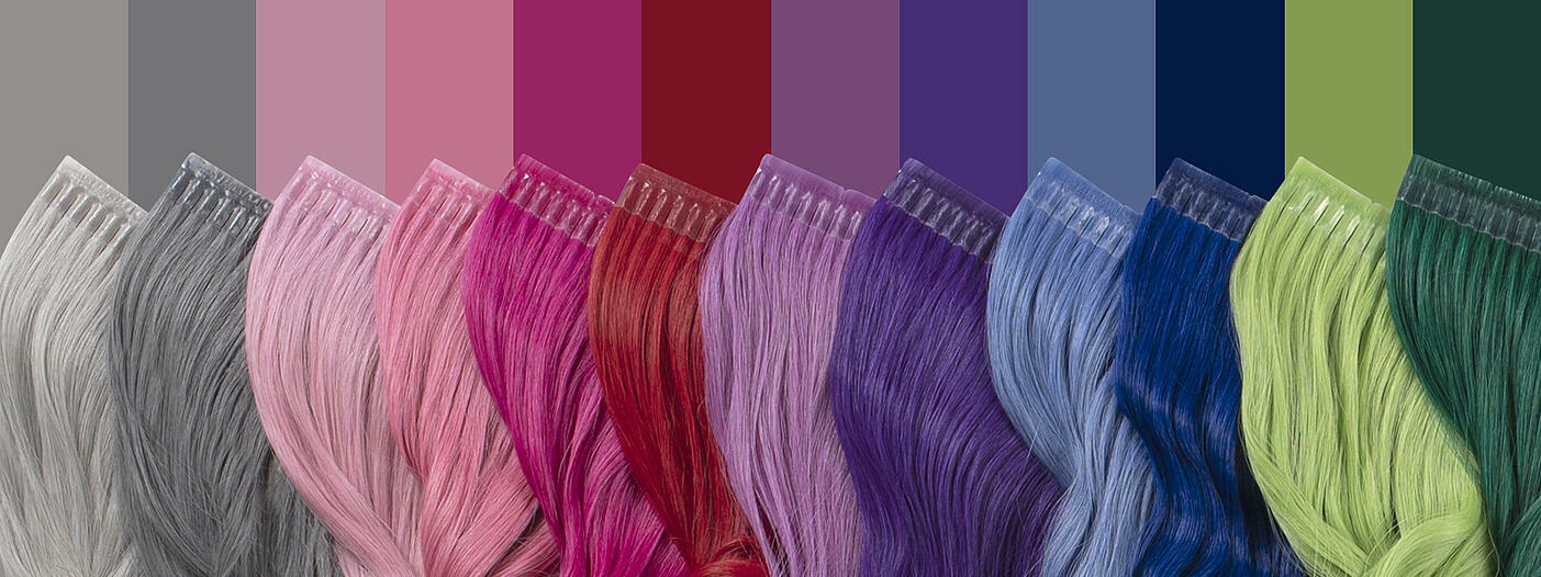 Fashion Farben - 12 brandneue Farben (© Great Lengths Official)