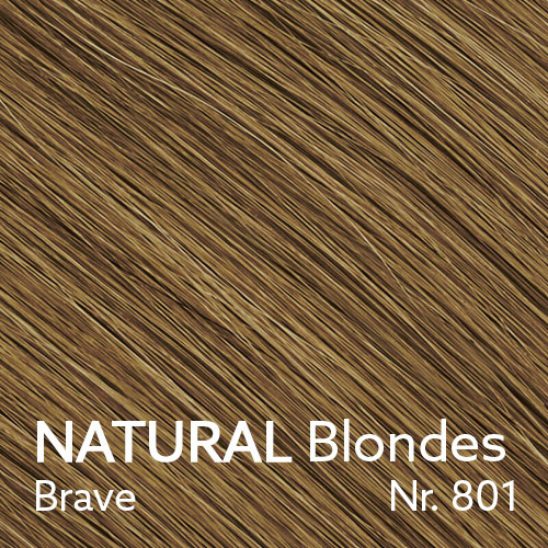 NATURAL Blondes - Brave - Nr. 801 -3 Längen (30 cm, 40 cm, 50 cm) (© YOUYOU Hair)