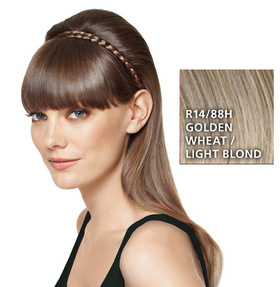 French Braid Band, geflochtenes Haarband, Golden Wheat:  (© HAIRUWEAR)