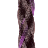 CLIP IN BEADED BRAID R10 pink:  (© Great Lengths)