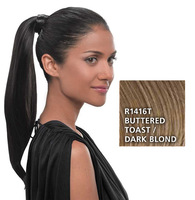 Simply Straight Pony, Buttered Toast (© HAIRUWEAR) Simply Straight Pony, Buttered Toast: (© HAIRUWEAR)