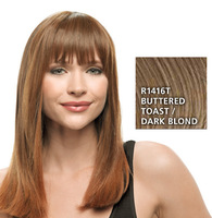 Clip-in-Bang, Buttered Toast (© HAIRUWEAR) Clip-in-Bang, Buttered Toast: (© HAIRUWEAR)
