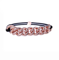 Chained Rose Gold Elastic, Hair Elastic